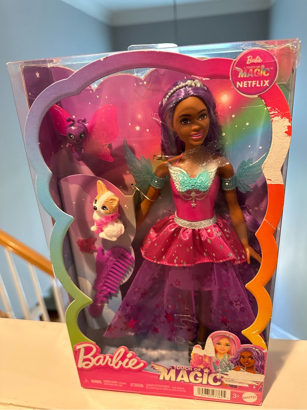 Barbie "Brooklyn Robert's" Touch of Magic doll with 2 pets